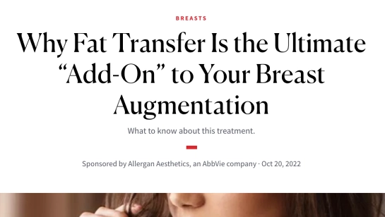 Dr. Kiran Gill tells us what to know about Fat Transfer Breast Augmentation. Newbeauty. 